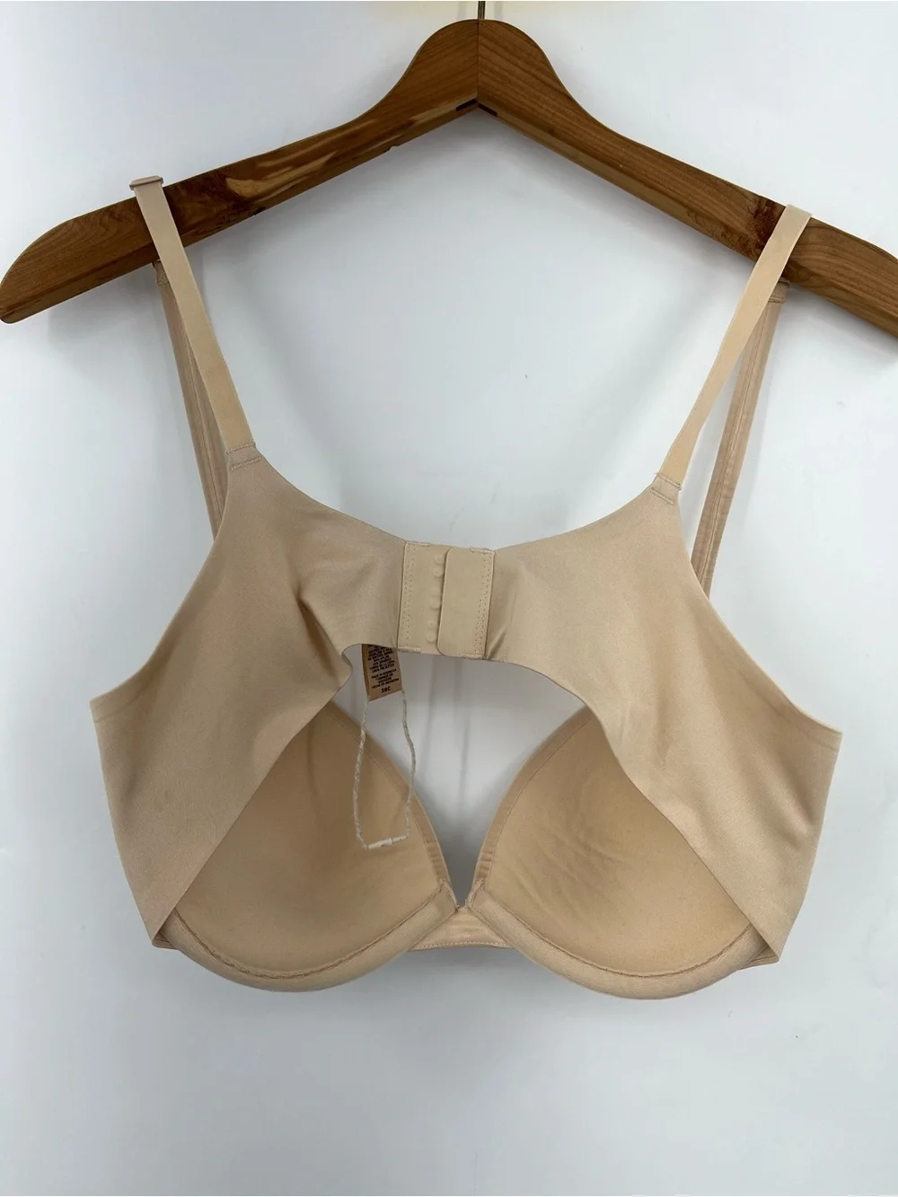 SKIMS Ultimate Bra Nipple Push Up Plunge 0858 Bra sand 36C underwire woman